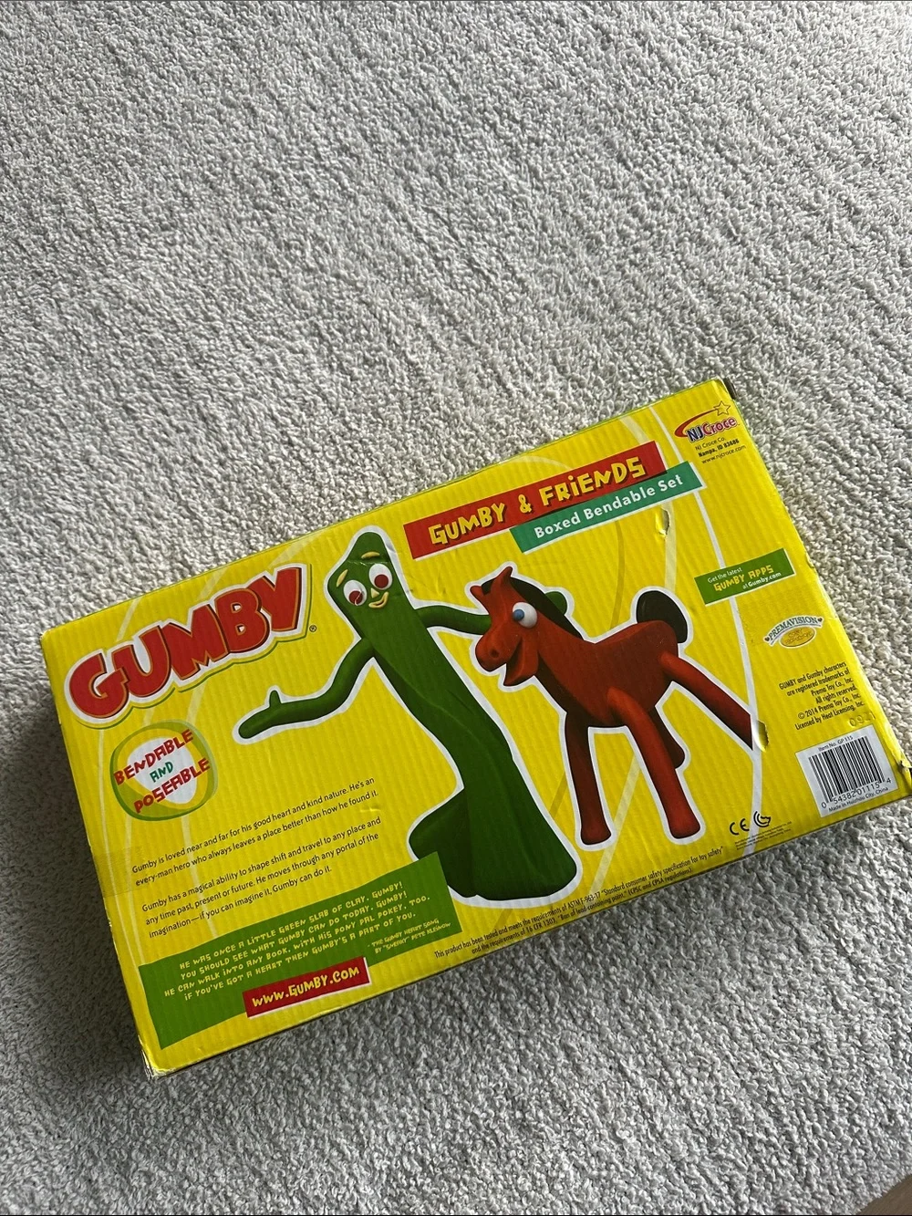 Gumby & Friends Boxed Bendable Toy Set - Multicolor